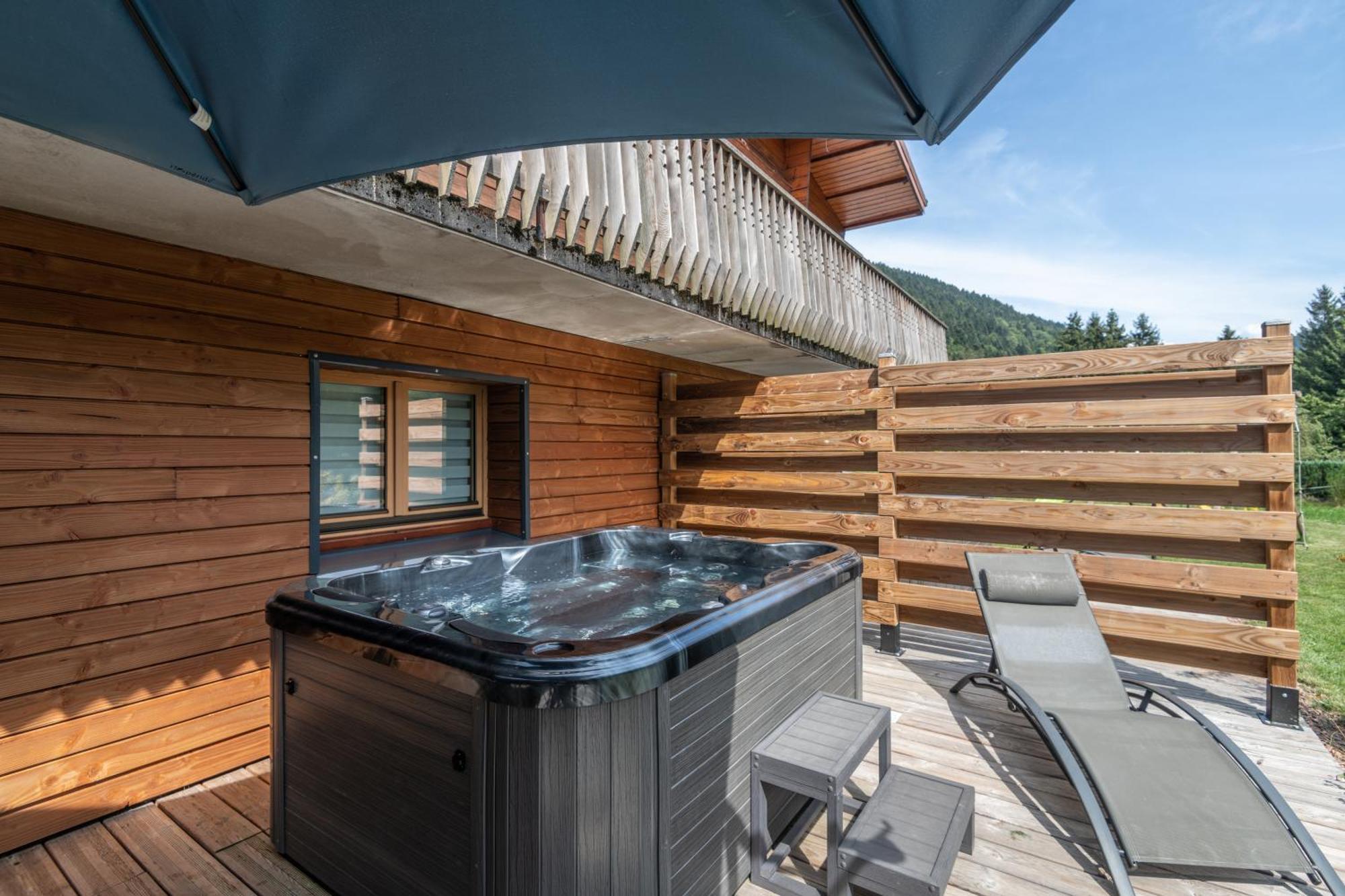 Chalets Du Bouchot & Jacuzzi Privatif Proximite Gerardmer & La Bresse Rochesson Zewnętrze zdjęcie