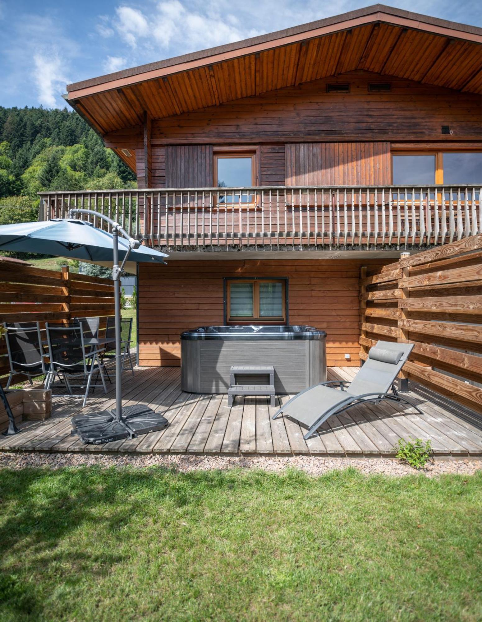 Chalets Du Bouchot & Jacuzzi Privatif Proximite Gerardmer & La Bresse Rochesson Zewnętrze zdjęcie